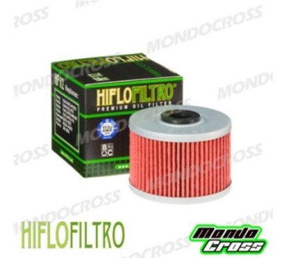 Filtro olio HIFLO HONDA, KAWASAKI, POLARIS cod. HF112