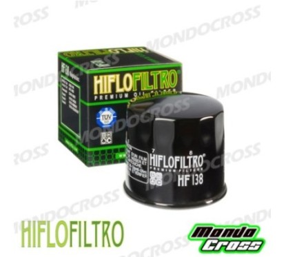 Filtro olio HIFLO CAGIVA, KAWASAKI, SUZUKI, APRILIA cod. HF138