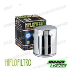 Filtro olio HIFLO Cromato BUELL, HARLEY DAVIDSON cod. HF171C