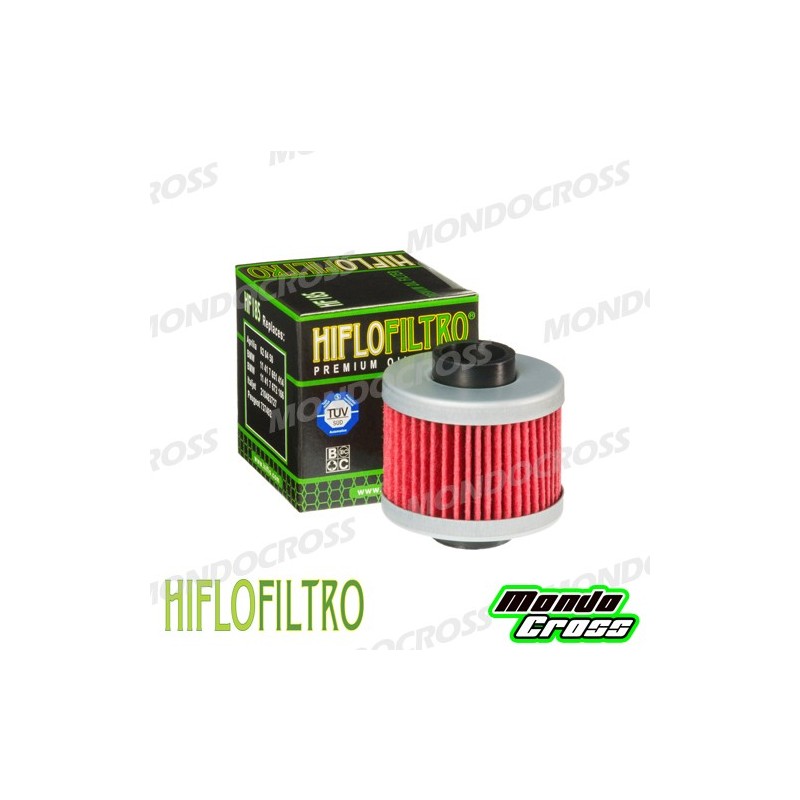 Filtro olio HIFLO PEUGEOT, ROTAX, APRILIA cod. HF185