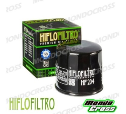 Filtro olio HIFLO HONDA, KAWASAKI, MV AGUSTA, TRIUMPH, YAMAHA, HONDA, YAMAHA, HONDA cod. HF204