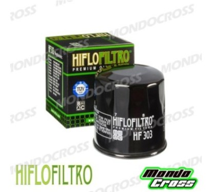 Filtro olio HIFLO HONDA, KAWASAKI, POLARIS, YAMAHA cod. HF303