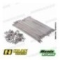 Kit raggi rinforzati HAAN WHEELS 21'' argento TM cod. RH251410
