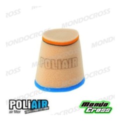 Filtro aria spugna POLIAIR 3 strati Ø inferiore 12 cm - Ø superiore 8 cm - Altezza 12 cm SWM cod. PA2432