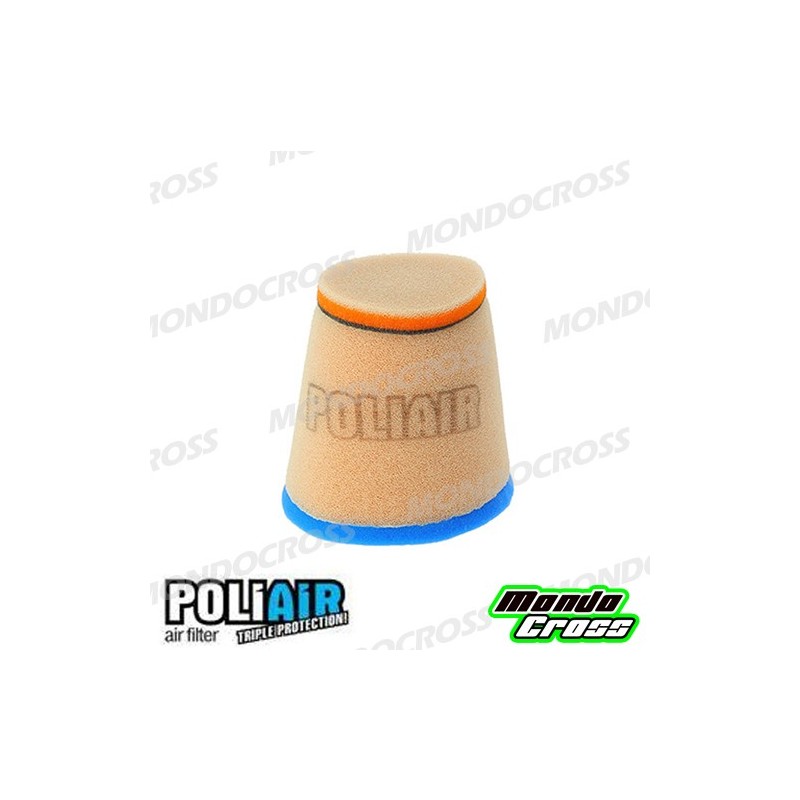 Filtro aria spugna POLIAIR 3 strati Ø inferiore 12 cm - Ø superiore 8 cm - Altezza 12 cm SWM cod. PA2432