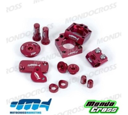 kit particolari in ergal MXM rosso HONDA cod. AVK002