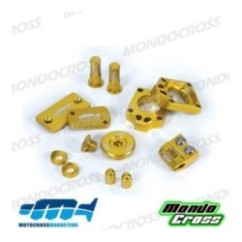 kit particolari in ergal MXM giallo SUZUKI cod. AVK005