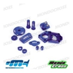 kit particolari in ergal MXM blu YAMAHA cod. AVK006