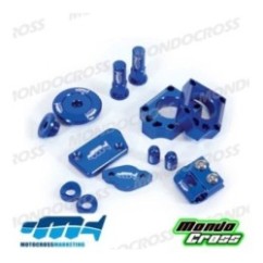 kit particolari in ergal MXM blu YAMAHA cod. AVK007