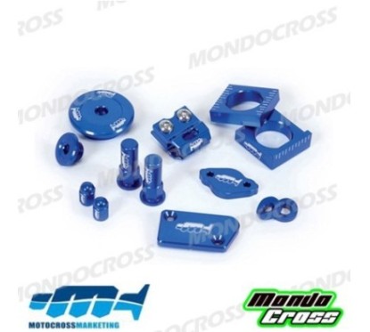kit particolari in ergal MXM blu YAMAHA cod. AVK008