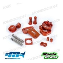 kit particolari in ergal MXM arancione KTM cod. AVK009