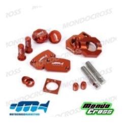 kit particolari in ergal MXM arancione KTM cod. AVK012
