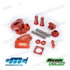kit particolari in ergal MXM arancione KTM cod. AVK013