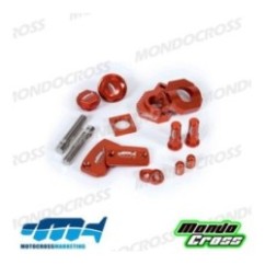 kit particolari in ergal MXM arancione KTM cod. AVK014