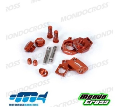 kit particolari in ergal MXM arancione KTM cod. AVK015