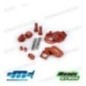 kit particolari in ergal MXM arancione KTM cod. AVK015