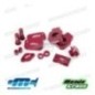 kit particolari in ergal MXM rosso BETA cod. AVK017