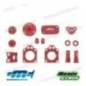 kit particolari in ergal MXM rosso HONDA cod. AVK019
