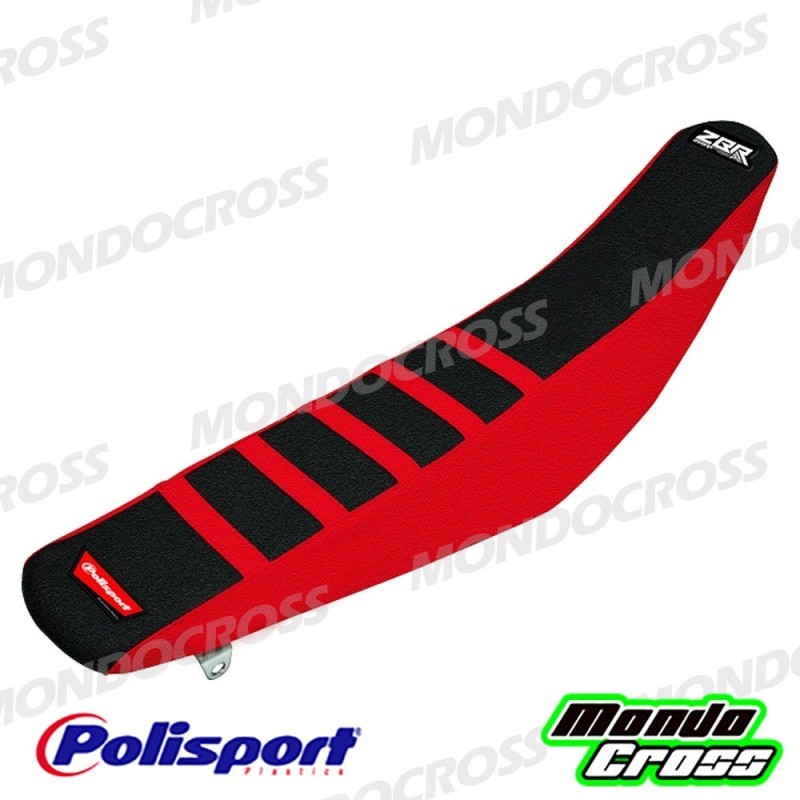 Copertina sella POLISPORT Zebra Rosso nero HONDA cod. P8154300003