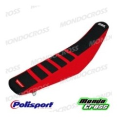 Copertina sella POLISPORT Zebra Rosso nero HONDA cod. P8154300003