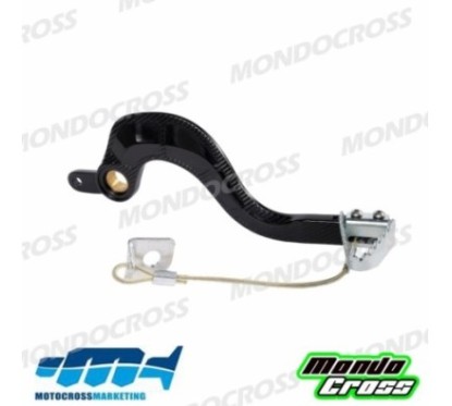 Pedale freno forgiato MXM Nero SUZUKI cod. PDF006N