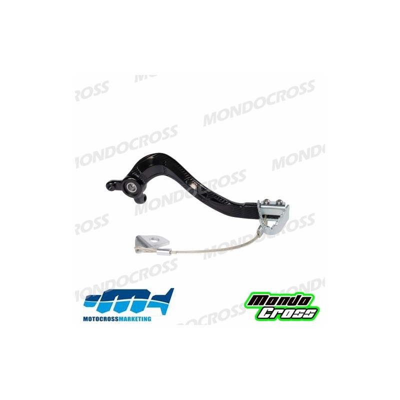 Pedale freno forgiato MXM Nero HUSQVARNA, KTM cod. PDF010N