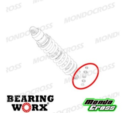 cuscinetto inferiore mono ammortizzatore BEARINGWORX HUSABERG, KTM cod. XSAL60001