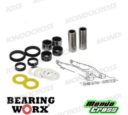 kit cuscinetti gabbia rulli forcellone BEARINGWORX GAS GAS cod. XSAK25001