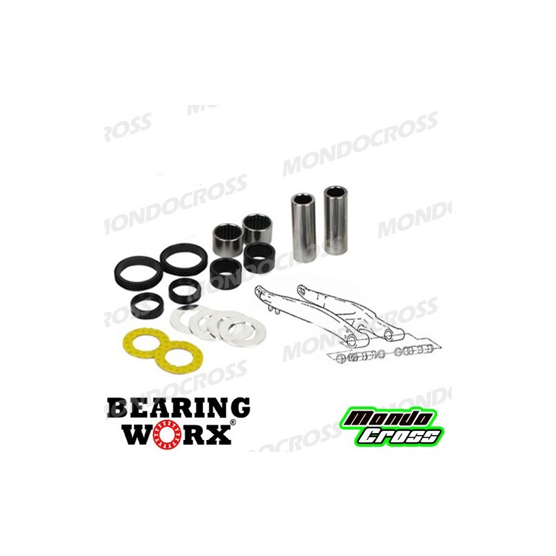 kit cuscinetti gabbia rulli forcellone BEARINGWORX HUSABERG, HUSQVARNA, KTM cod. XSAK35002