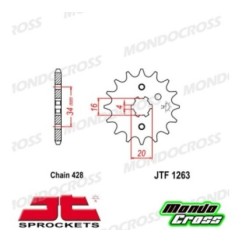 Pignone acciaio JT Passo 428, 14 denti BETA, YAMAHA cod. JTF1263.14
