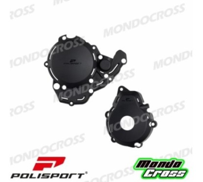 Protezione coperchi motore POLISPORT Nero KTM cod. P91376