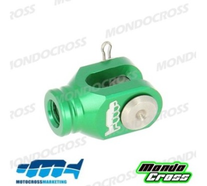 Cavallotto asta freno posteriore MXM Verde KAWASAKI cod. CFP001V