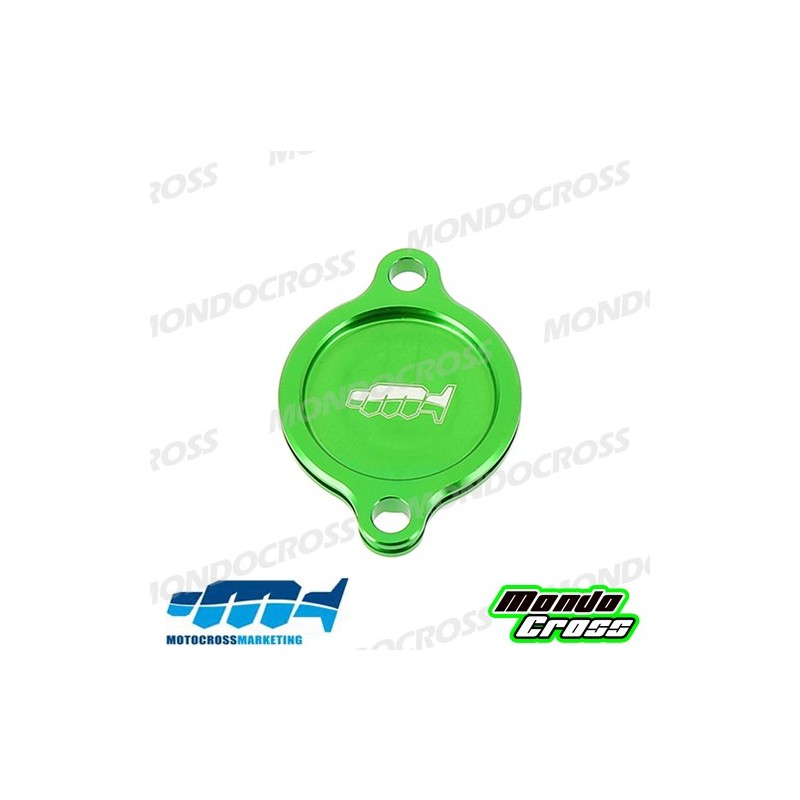 coperchio filtro olio MXM Verde KAWASAKI cod. AV3283V