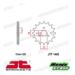 Pignone acciaio JT Passo 520, 13 denti KAWASAKI cod. JTF1445.13SC