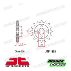 Pignone acciaio JT Passo 520, 14 denti KTM cod. JTF1903.14