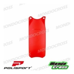 Paraspruzzi mono ammortizzatore POLISPORT Rosso HONDA cod. P8907300002