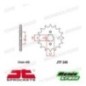 Pignone acciaio JT Passo 420, 14 denti, Diam. 14x17x4 PIT BIKE cod. JTF249.14