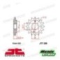 Pignone acciaio JT Passo 525, 15 denti, Versione Gommata HONDA cod. JTF296.15