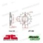 Pignone acciaio JT Passo 520, 14 denti, Versione Gommata SUZUKI, YAMAHA, APRILIA, HONDA, YAMAHA cod. JTF308.14