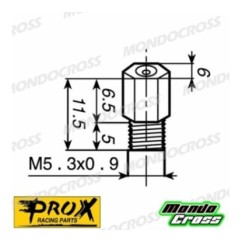 getto carburatore per KEIHIN MASSIMO MMJ.405 universale cod. MMJ.405