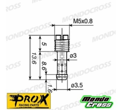 getto carburatore per KEIHIN MINIMO MPJ.15 universale cod. MPJ.15