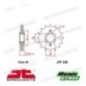 Pignone acciaio JT Passo 530, 16 denti, Versione Gommata HONDA cod. JTF339.16