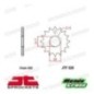Pignone acciaio JT Passo 525, 16 denti, Versione Gommata SUZUKI, TRIUMPH, CAGIVA, KAWASAKI, SUZUKI, TRIUMPH, YAMAHA JTF520.16
