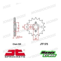 Pignone acciaio JT passo 520, 15 denti YAMAHA cod. JTF575.15