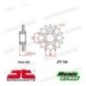 Pignone acciaio JT Passo 525, 16 denti, Versione Gommata BMW, APRILIA, BMW cod. JTF704.16