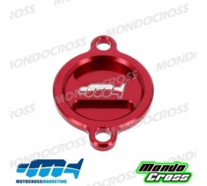 coperchio filtro olio MXM Rosso GAS GAS cod. AV3288R