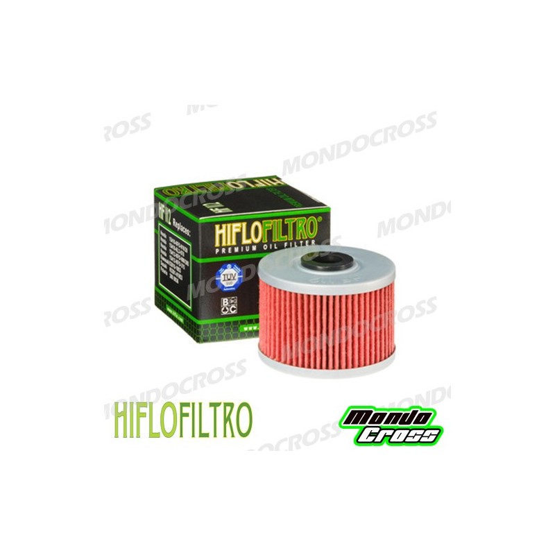 Filtro olio HIFLO HONDA, KAWASAKI, POLARIS cod. HF112