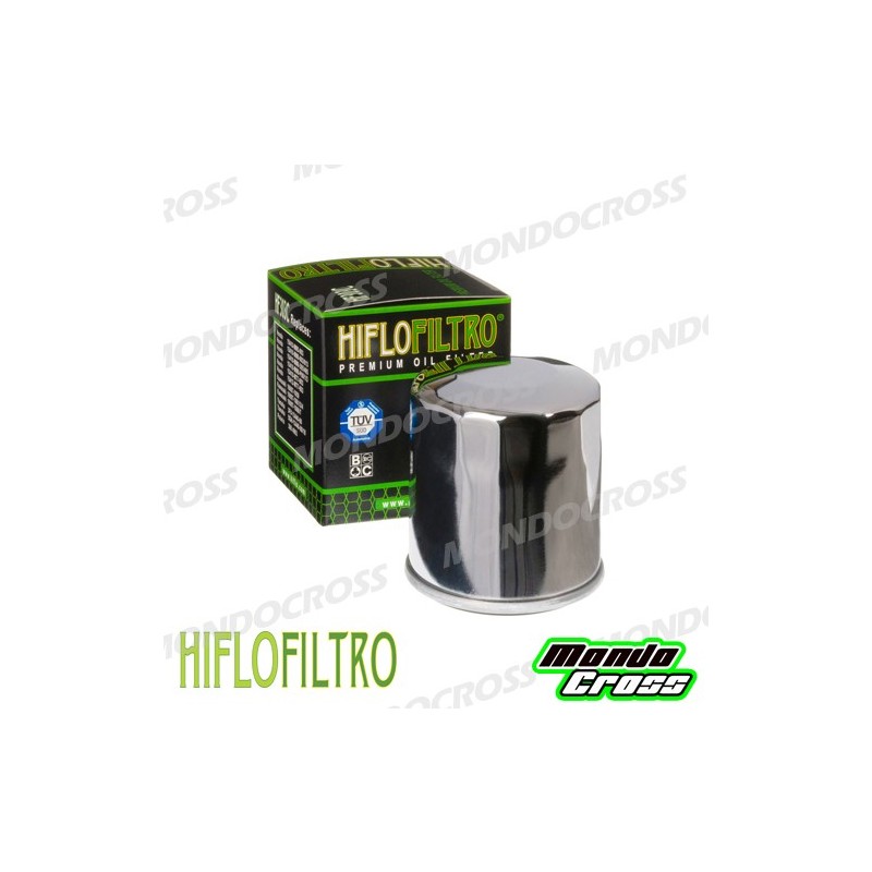 Filtro olio HIFLO Cromato HONDA, KAWASAKI, POLARIS, YAMAHA cod. HF303C