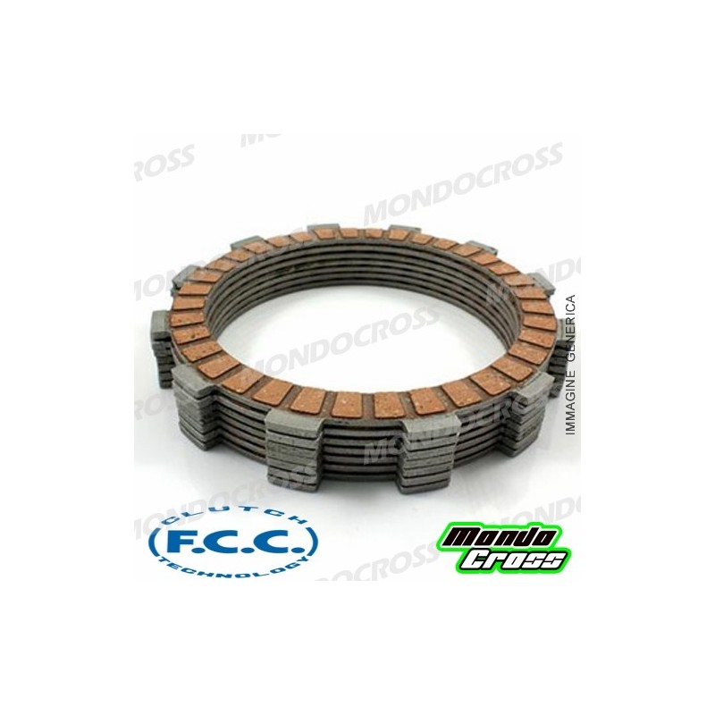 frizione dischi sughero FCC BETA, FANTIC, KAWASAKI, TM, YAMAHA cod. PX64337.8